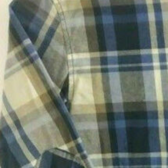 I Jeans by Buffalo Flannel Mens Button Front Shirt - Picture 6 of 8